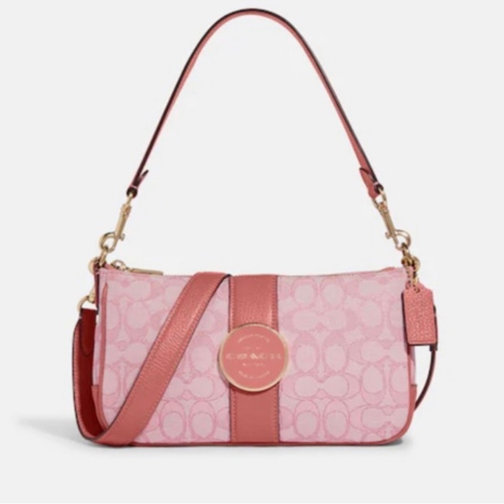 Lonnie baguette in signature jacquard